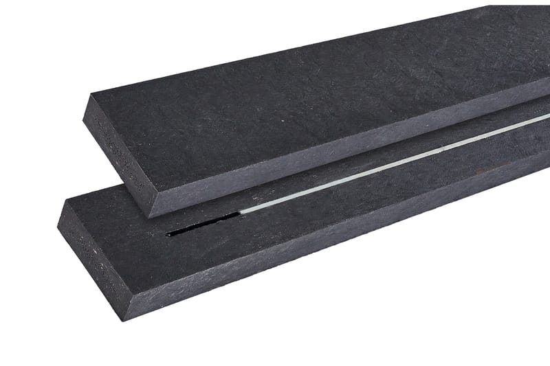 PLUS Alpha Bord/Bänkset med 2 Ryggstöd 118 cm - Svart - Utemöbler & utemiljö - Utebord & trädgårdsbord - Picknickbord
