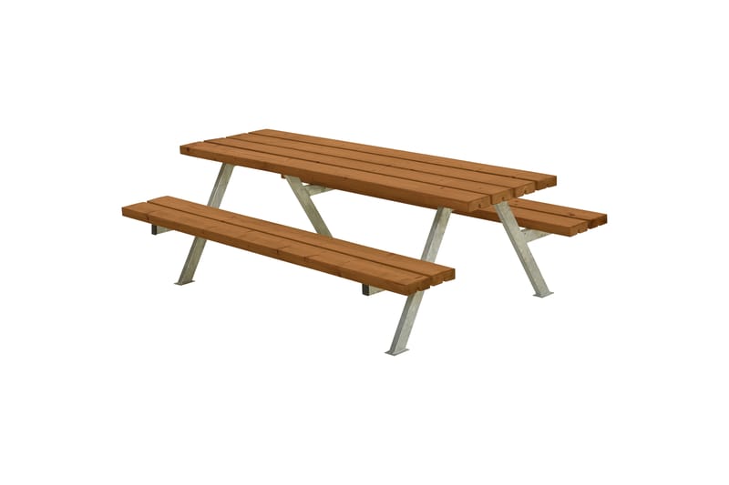 PLUS Alpha Junior Bord/Bänkset 177 cm Teak - Teak - Utemöbler & utemiljö - Utebord & trädgårdsbord - Picknickbord