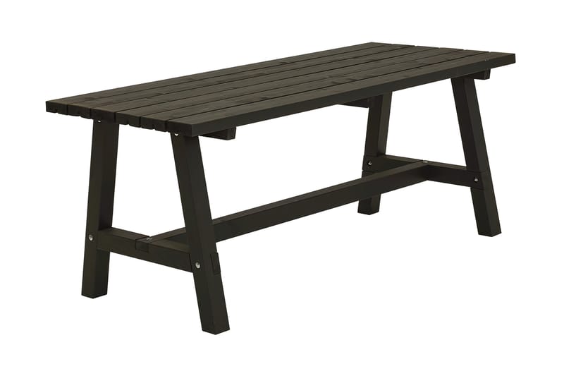 PLUS Country Plankbord 177 cm - Svart - Picknickbord