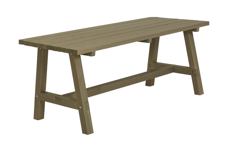 PLUS Country Plankbord 177 cm - Grå|Brun - Picknickbord