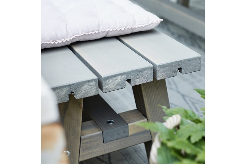 PLUS Country Plankbänk 177 cm - Grå|Brun - Utemöbler & utemiljö - Utebord & trädgårdsbord - Picknickbord