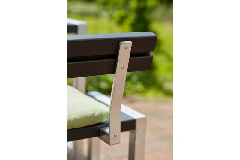PLUS Ryggstöd för Utebord/Bänk Utomhusset och Caféset 118 cm - Svart - Utemöbler & utemiljö - Utesoffa - Trädgårdsbänk & utebänk