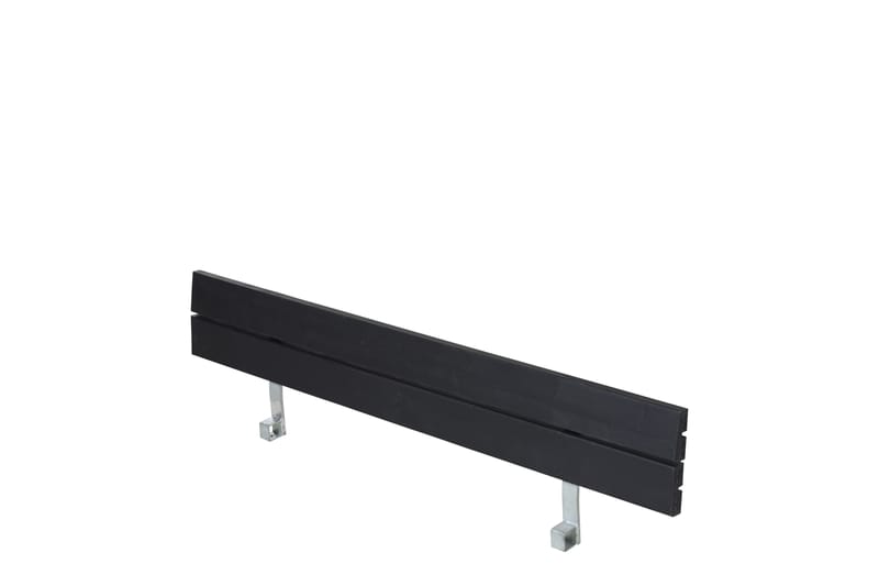 PLUS Ryggstöd för Zigma Bord/Bänkset 166 cm - Svart - Utemöbler & utemiljö - Utesoffa - Trädgårdsbänk & utebänk