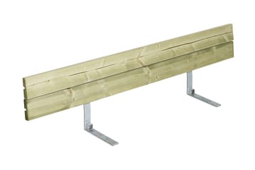 PLUS Ryggstöd för Plankbänk 166 cm Tryckimpregnerat