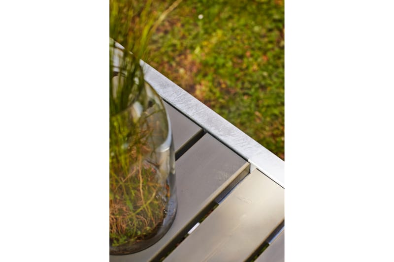 PLUS Plankset med 1 Ryggstöd 186 cm - Taupe - Utemöbler & utemiljö - Utebord & trädgårdsbord - Picknickbord
