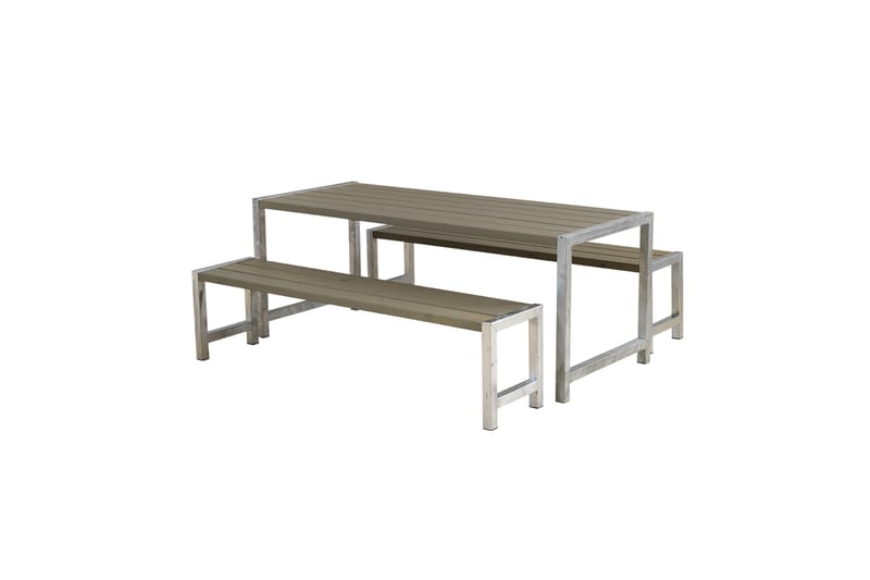 PLUS Plankset 186 cm - Taupe - Picknickbord