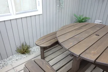 Rogolo Picknickbord 199 cm - Brun - Utemöbler & utemiljö - Utebord & trädgårdsbord - Picknickbord