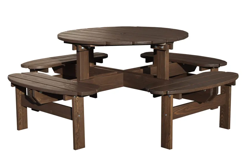 Rogolo Picknickbord 199 cm, Brun