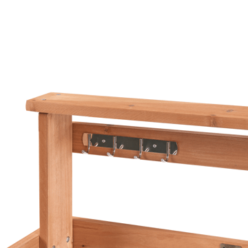 Planteringsbänk Altolia Granträ 70 cm - Brun - Utemöbler & utemiljö - Utebord & trädgårdsbord - Planteringsbord & odlingsbänk