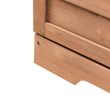 Planteringsbänk Tereville Granträ 67 cm - Brun - Utemöbler & utemiljö - Utebord & trädgårdsbord - Planteringsbord & odlingsbänk