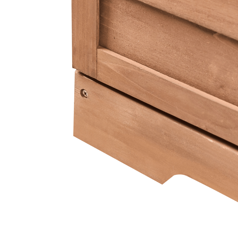 Planteringsbänk Tereville Granträ 67 cm - Brun - Utemöbler & utemiljö - Utebord & trädgårdsbord - Planteringsbord & odlingsbänk