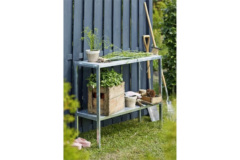 PLUS Planteringsbord 40x110cm - Vit - Planteringsbord & odlingsbänk
