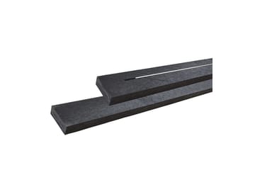 PLUS Twist Bord/Bänkset 204 cm - Svart - Utemöbler & utemiljö - Utebord & trädgårdsbord - Picknickbord
