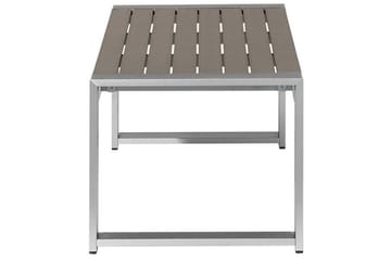 Racale Sidobord och Matbord Utomhus 90 cm Metall - Mörkgrå - Utemöbler & utemiljö - Utebord & trädgårdsbord - Sidobord utomhus