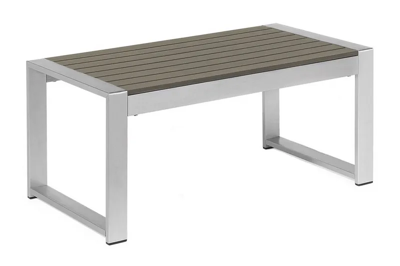 Racale Sidobord och Matbord Utomhus 90 cm Metall, Mörkgrå