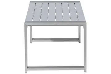Racale Sidobord och Soffbord Utomhus 90 cm Metall - Ljusgrå - Utemöbler & utemiljö - Utebord & trädgårdsbord - Sidobord utomhus