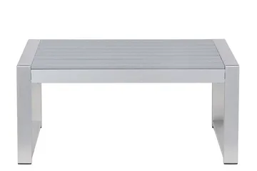 Racale Sidobord och Soffbord Utomhus 90 cm Metall - Ljusgrå - Utemöbler & utemiljö - Utebord & trädgårdsbord - Sidobord utomhus