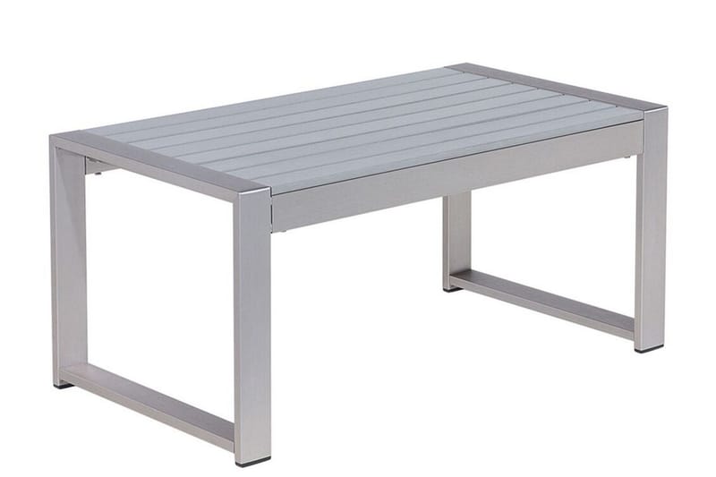 Racale Sidobord och Soffbord Utomhus 90 cm Metall, Ljusgrå