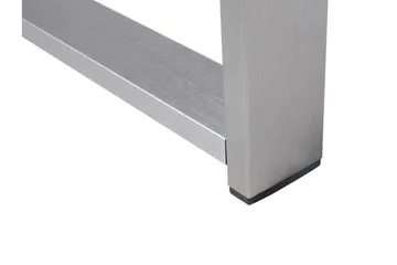 Racale Sidobord och Soffbord Utomhus 90 cm Metall - Ljusgrå - Utemöbler & utemiljö - Utebord & trädgårdsbord - Sidobord utomhus
