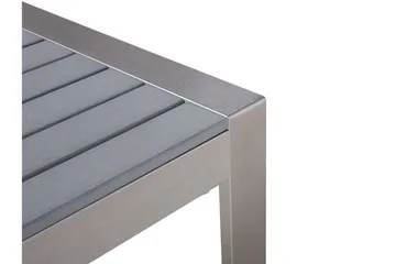 Racale Sidobord och Soffbord Utomhus 90 cm Metall - Ljusgrå - Utemöbler & utemiljö - Utebord & trädgårdsbord - Sidobord utomhus