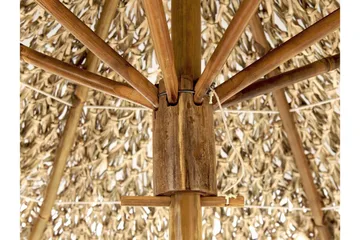 Redding Sidobord och Utebord 85 cm Trä Bambu - Ljusbrun - Utemöbler & utemiljö - Utebord & trädgårdsbord - Sidobord utomhus