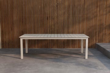 Rektangulärt matbord Levels 229 cm Utomhus - Beige - Utemöbler & utemiljö - Utebord & trädgårdsbord - Matbord utomhus