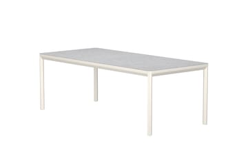 Rektangulärt Matbord Lino 220 cm Utomhus - Beige - Utemöbler & utemiljö - Utebord & trädgårdsbord - Matbord utomhus