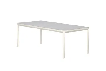 Rektangulärt Matbord Lino 220 cm Utomhus - Beige - Utemöbler & utemiljö - Utebord & trädgårdsbord - Matbord utomhus
