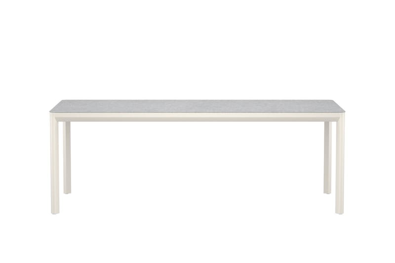 Rektangulärt Matbord Lino 220 cm Utomhus - Beige - Utemöbler & utemiljö - Utebord & trädgårdsbord - Matbord utomhus