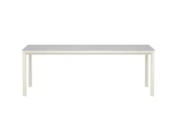 Rektangulärt Matbord Lino 220 cm Utomhus - Beige - Utemöbler & utemiljö - Utebord & trädgårdsbord - Matbord utomhus