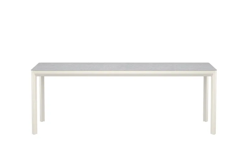 Rektangulärt Matbord Lino 220 cm Utomhus - Beige - Utemöbler & utemiljö - Utebord & trädgårdsbord - Matbord utomhus