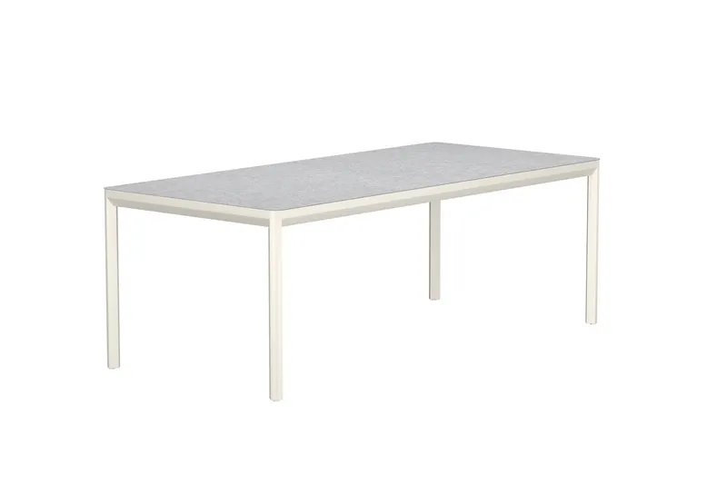 Rektangulärt Matbord Lino 220 cm Utomhus - Beige - Utemöbler & utemiljö - Utebord & trädgårdsbord - Matbord utomhus