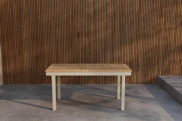 Rektangulärt matbord Panama 160 cm Utomhus - Natur - Utemöbler & utemiljö - Utebord & trädgårdsbord - Matbord utomhus