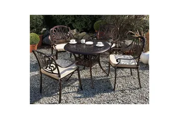 Runt bord Ancona - Utemöbler & utemiljö - Utebord & trädgårdsbord - Matbord utomhus