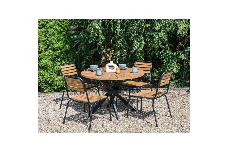 Runt bord Cissone - Utemöbler & utemiljö - Utebord & trädgårdsbord - Matbord utomhus