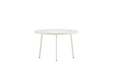 Runt matbord Giardini 120 cm Utomhus - Beige - Utemöbler & utemiljö - Utebord & trädgårdsbord - Matbord utomhus