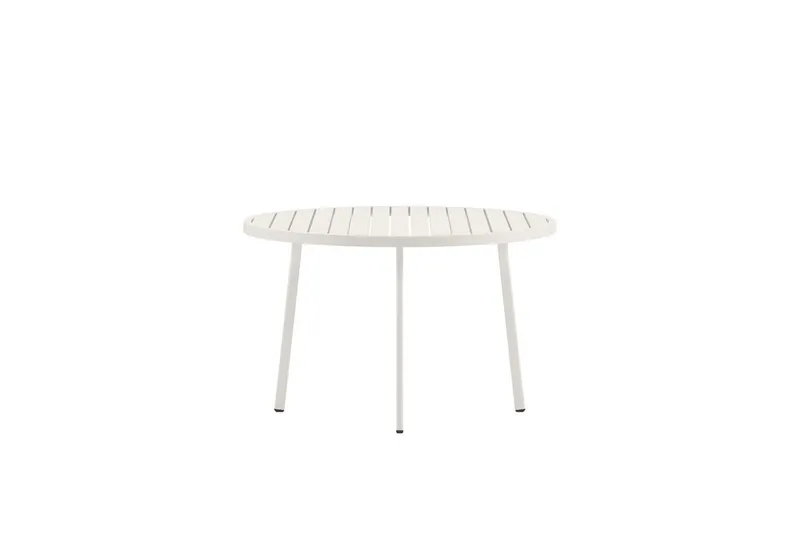 Runt matbord Giardini 120 cm Utomhus - Beige - Utemöbler & utemiljö - Utebord & trädgårdsbord - Matbord utomhus