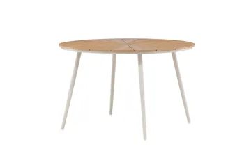 San Vito Matbord Utomhus 120 cm - Beige - Utemöbler & utemiljö - Utebord & trädgårdsbord - Matbord utomhus