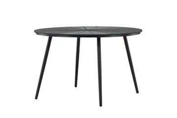 San Vito Matbord Utomhus 120 cm - Svart - Utemöbler & utemiljö - Utebord & trädgårdsbord - Matbord utomhus