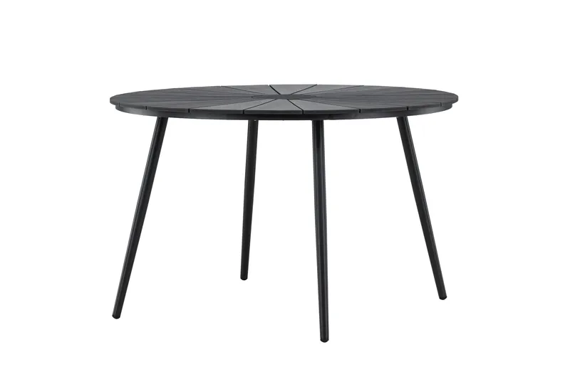 San Vito Matbord Utomhus 120 cm - Svart - Utemöbler & utemiljö - Utebord & trädgårdsbord - Matbord utomhus