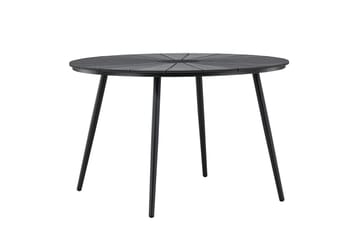 San Vito Matbord Utomhus 120 cm - Svart - Utemöbler & utemiljö - Utebord & trädgårdsbord - Matbord utomhus