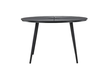 San Vito Matbord Utomhus 120 cm - Svart - Utemöbler & utemiljö - Utebord & trädgårdsbord - Matbord utomhus
