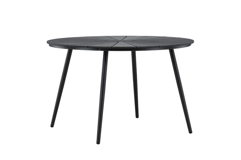 San Vito Matbord Utomhus 120 cm - Svart - Utemöbler & utemiljö - Utebord & trädgårdsbord - Matbord utomhus