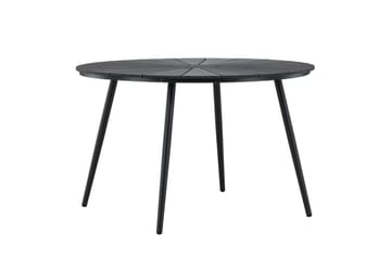 San Vito Matbord Utomhus 120 cm - Svart - Utemöbler & utemiljö - Utebord & trädgårdsbord - Matbord utomhus