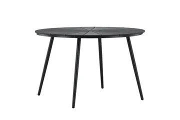 San Vito Matbord Utomhus 120 cm - Svart - Utemöbler & utemiljö - Utebord & trädgårdsbord - Matbord utomhus