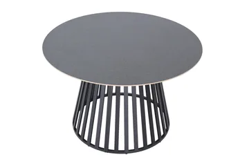 Sensi Runt Matbord utomhus 120 cm i metall - Svart - Utemöbler & utemiljö - Utebord & trädgårdsbord - Matbord utomhus