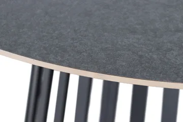 Sensi Runt Matbord utomhus 120 cm i metall - Svart - Utemöbler & utemiljö - Utebord & trädgårdsbord - Matbord utomhus