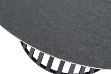 Sensi Runt Matbord utomhus 120 cm i metall - Svart - Utemöbler & utemiljö - Utebord & trädgårdsbord - Matbord utomhus