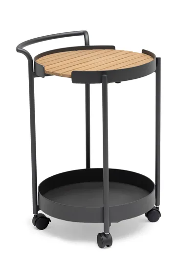 Serveringsvagn Hillerstorp Lindeby - Mörkgrå - Utemöbler & utemiljö - Utebord & trädgårdsbord - Barbord utomhus