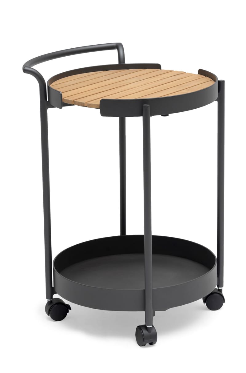 Serveringsvagn Hillerstorp Lindeby, Mörkgrå